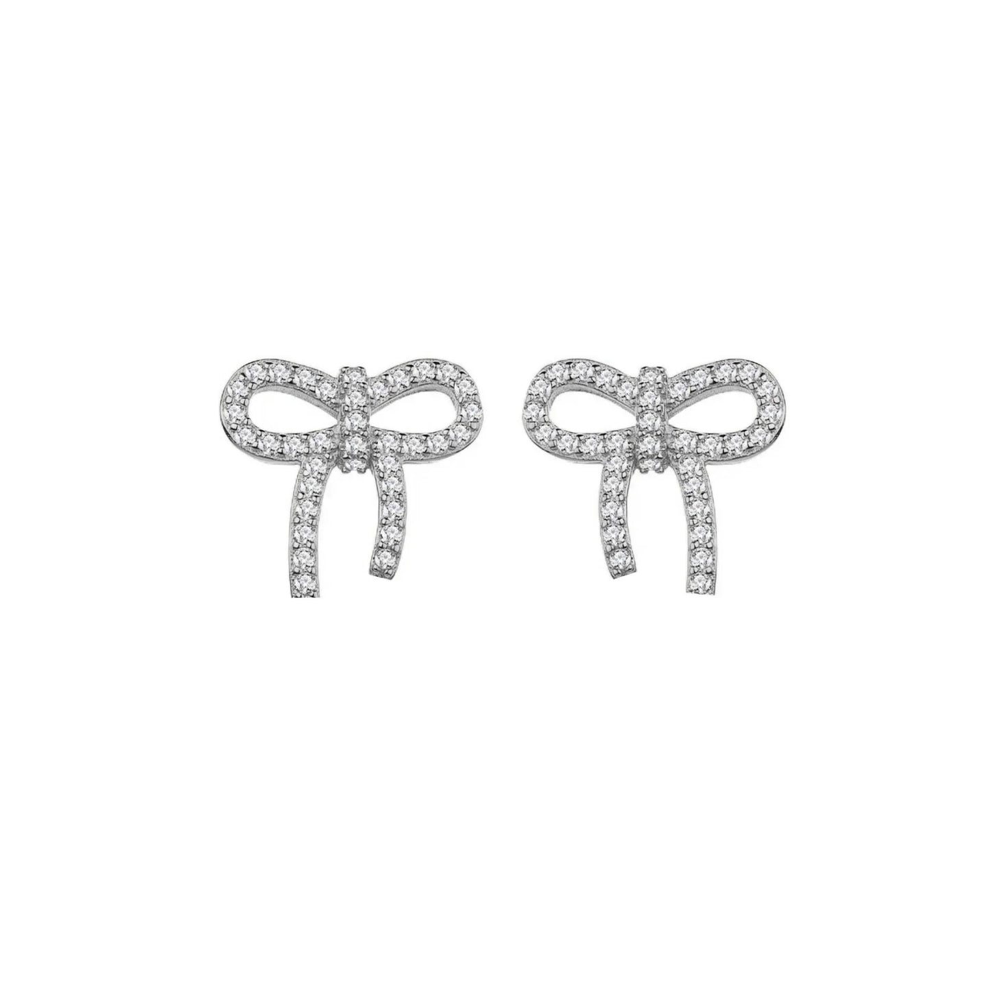 Tia Pendientes de Lazo | Plata