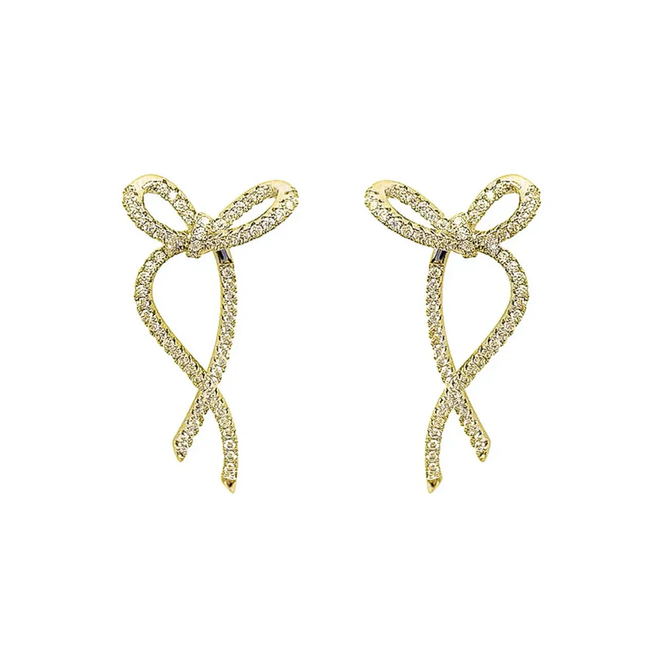 Marta Schleifen Pendientes | oro