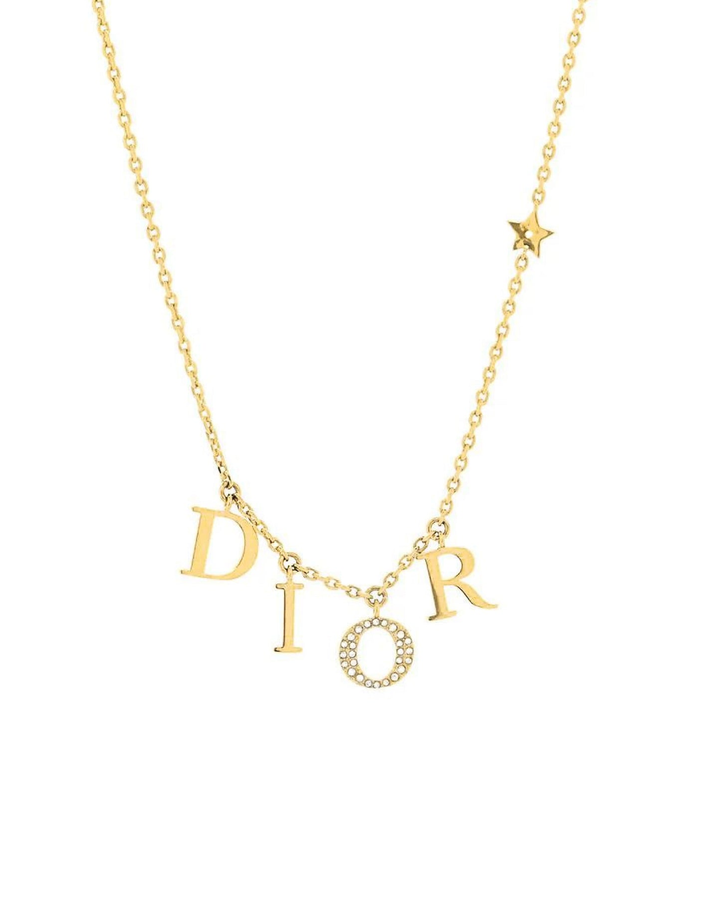 Collar de CD Dorado | Elegancia y Brillo