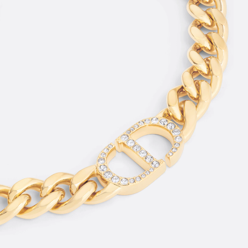 diana | Collar de Oro con Diamantes (Logotipo)