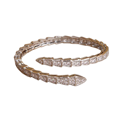 Serpiente de Plata Deluxe | Pulsera