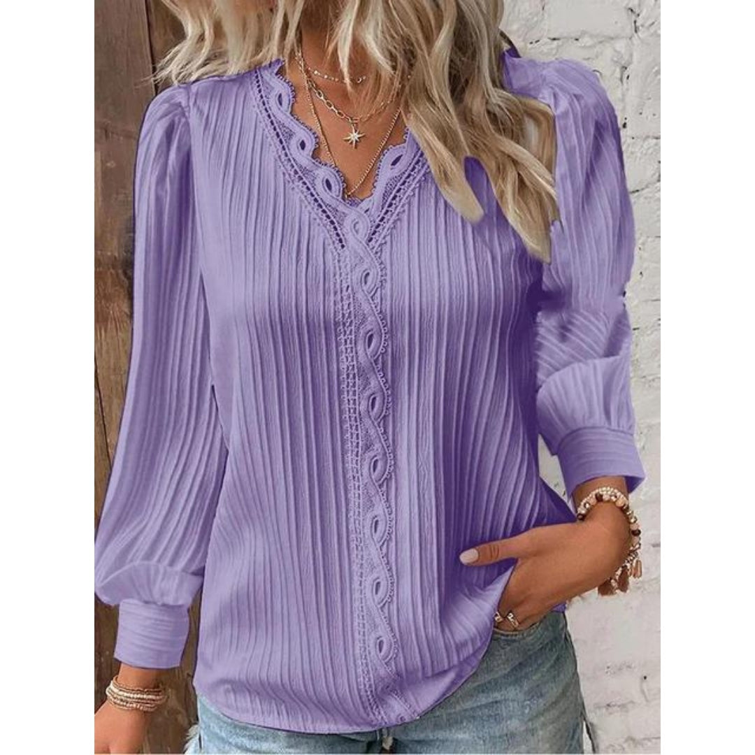 Camillia™ | Elegant Pintuck Blouse