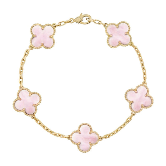 Oro Rosa | Pulsera de Trébol