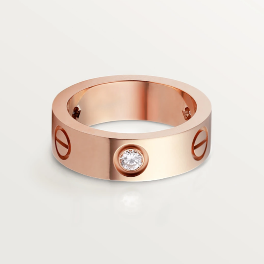 Anillo de amor | 3 diamantes