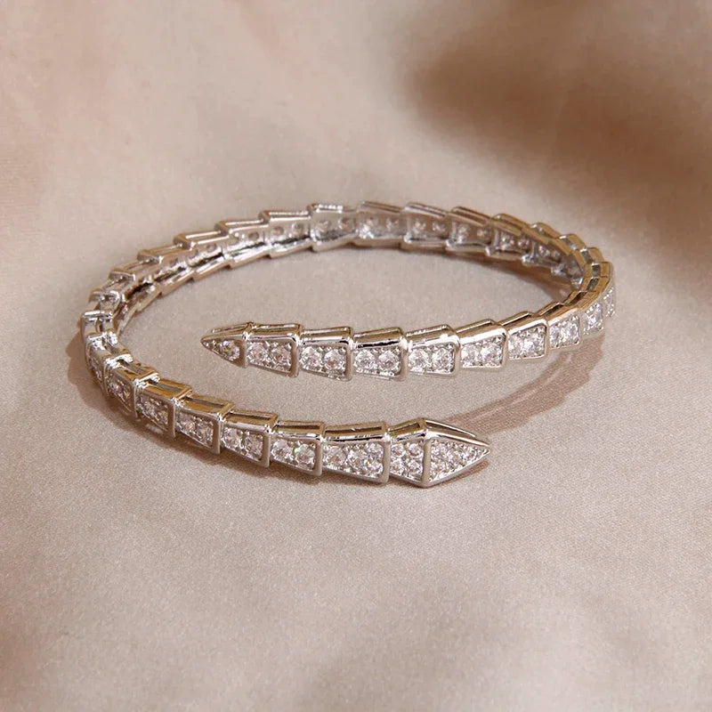 Serpiente de Plata Deluxe | Pulsera