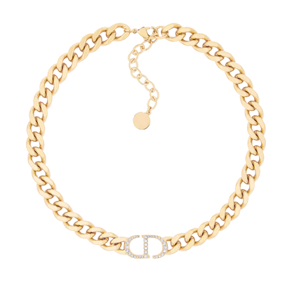 diana | Collar de Oro con Diamantes (Logotipo)