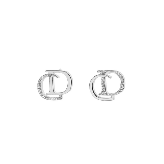 Pendientes de Diamantes en Plata | Elegancia Brillante