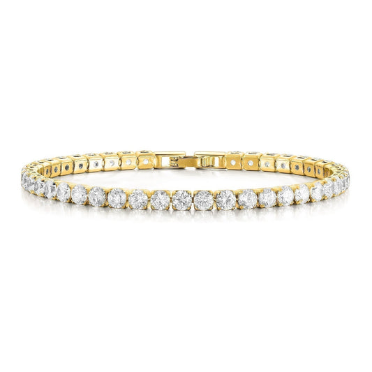Pulsera de Tenis | Oro Elegante