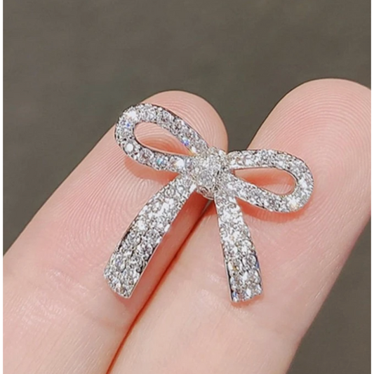 Tia Pendientes de Lazo | Plata